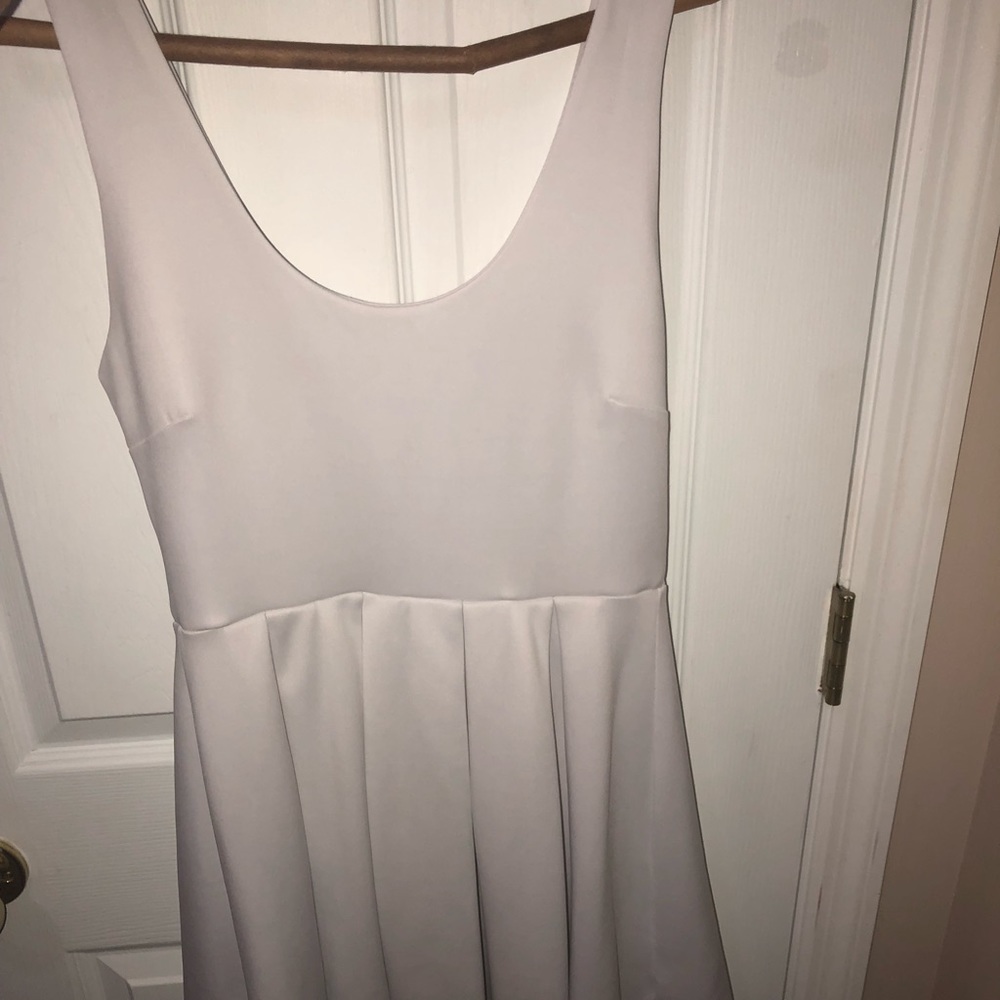 Lulus white skater dress